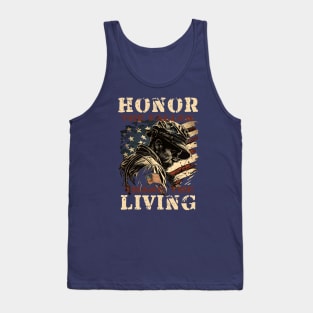 Honor The Fallen Thank The Living Tank Top